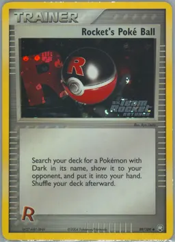 Rocket's Poké Ball #89