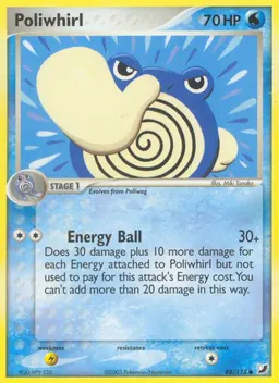 Poliwhirl card photo
