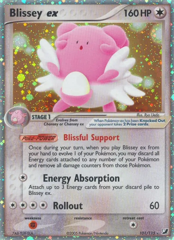 Blissey ex card photo