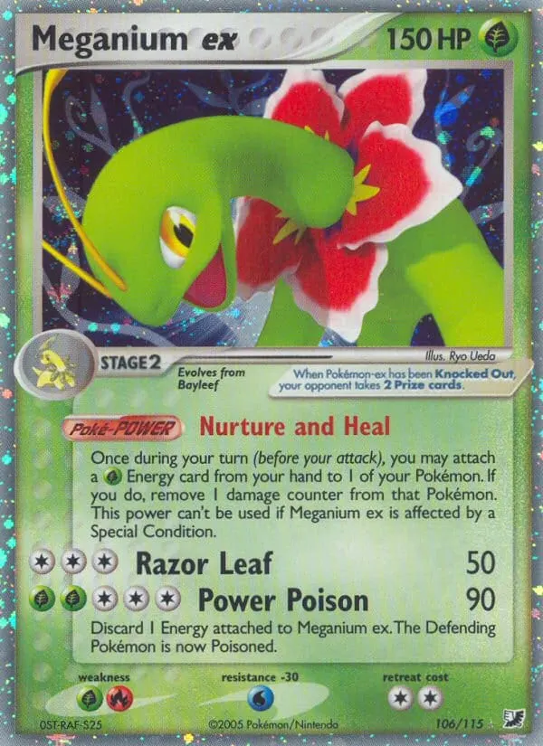 Meganium ex card photo