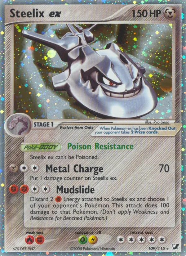 Steelix ex card photo