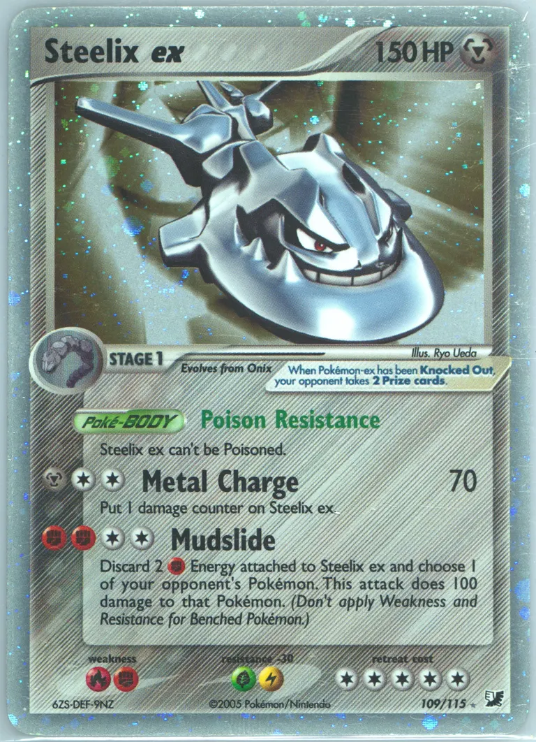 Steelix ex card photo