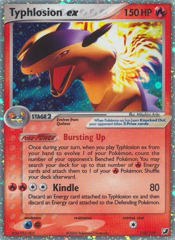 Typhlosion ex card photo