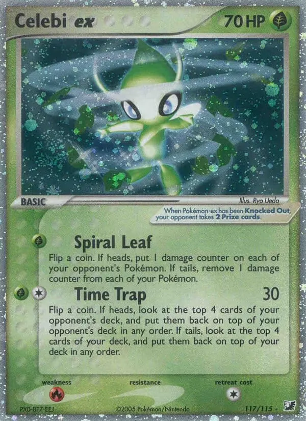 Celebi ex card photo