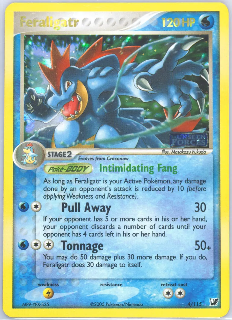 Feraligatr card photo