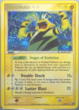 Electabuzz card photo