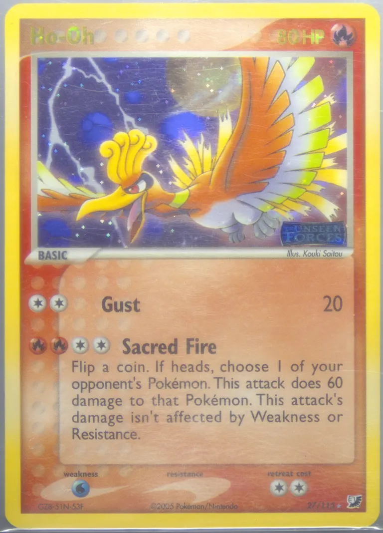 Ho-Oh card photo