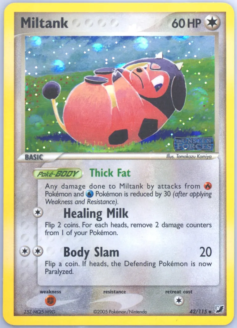 Miltank card photo