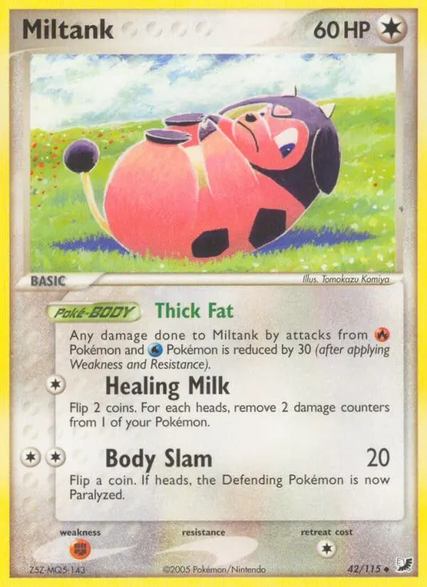 Miltank card photo