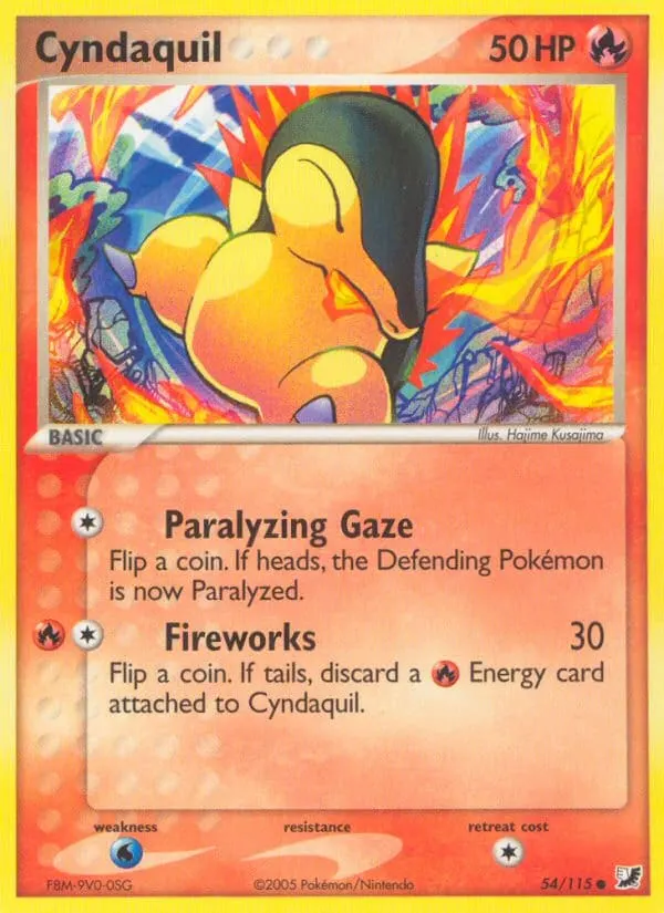 Cyndaquil card photo