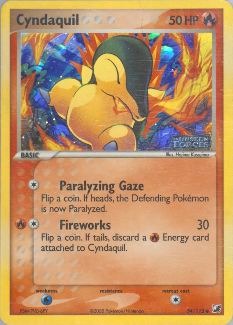 Cyndaquil card photo
