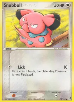 Snubbull card photo
