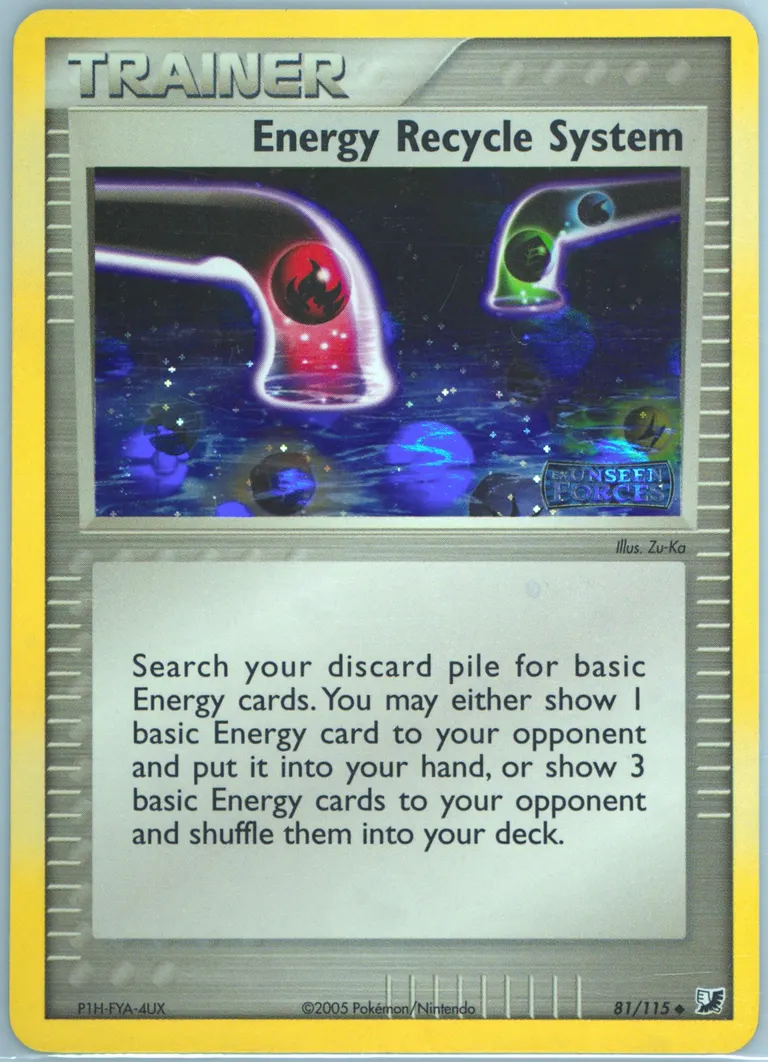 Energy Recycle System card photo