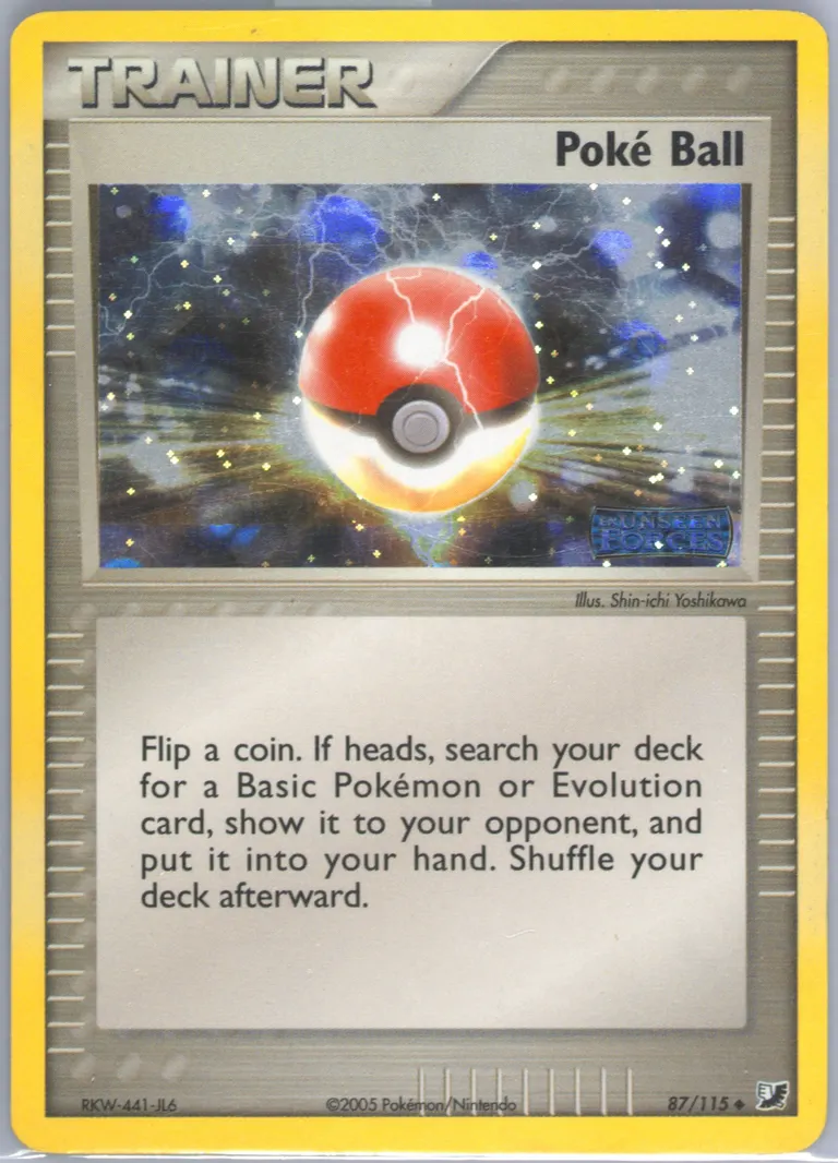 Poké Ball card photo