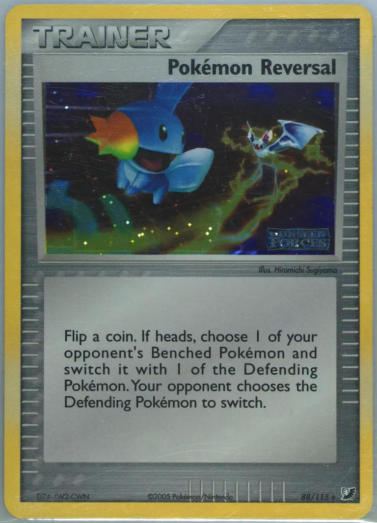 Pokémon Reversal card photo