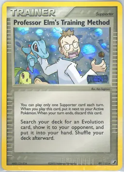 Professor Elm's Training Method #89