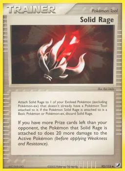Solid Rage card photo