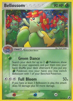 Bellossom card photo