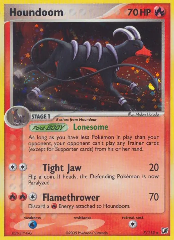 Houndoom card photo