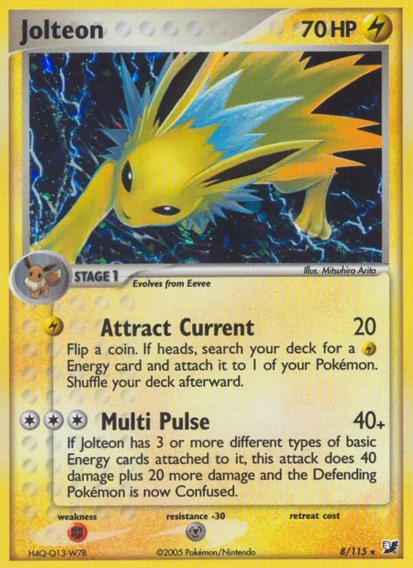 Jolteon card photo
