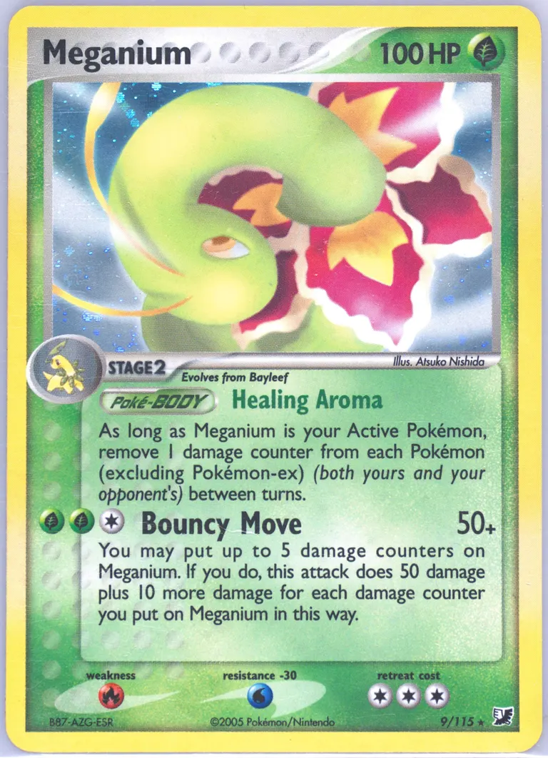 Meganium card photo