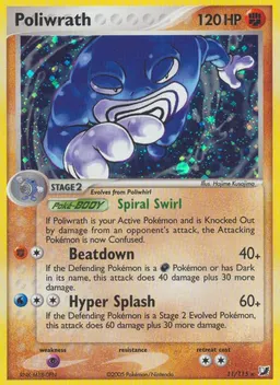 Poliwrath card photo
