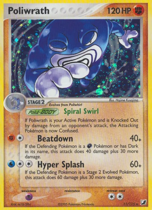 Poliwrath card photo