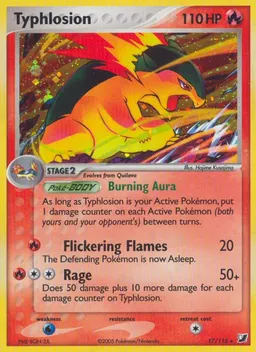 Typhlosion card photo