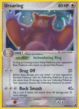 Ursaring card photo