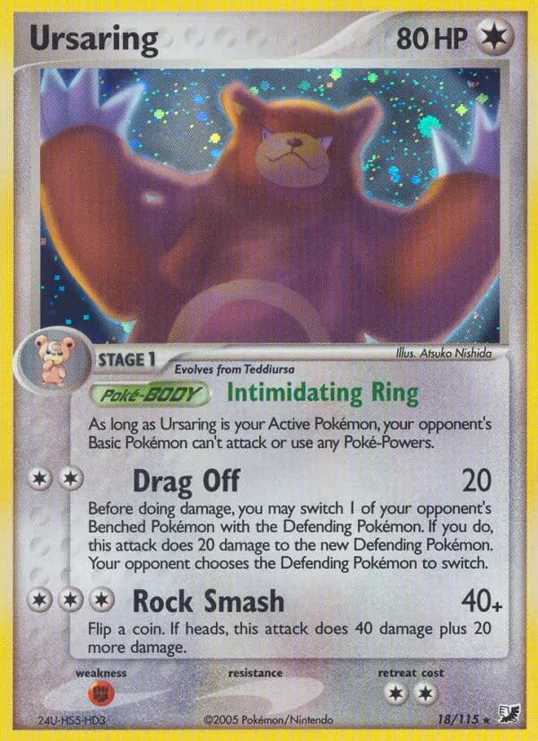 Ursaring card photo