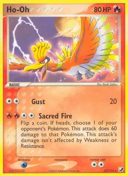 Ho-Oh card photo