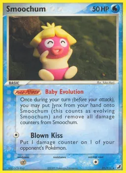 Smoochum card photo
