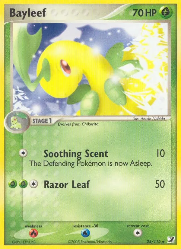 Bayleef card photo