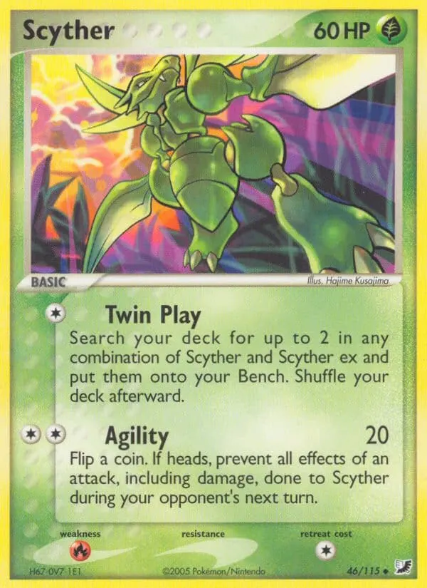 Scyther card photo