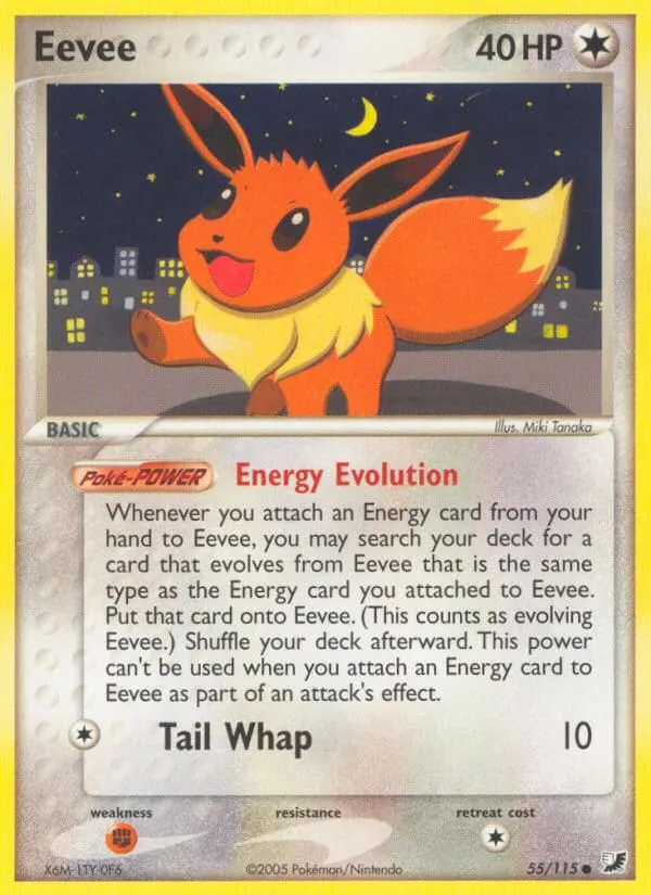 Eevee card photo