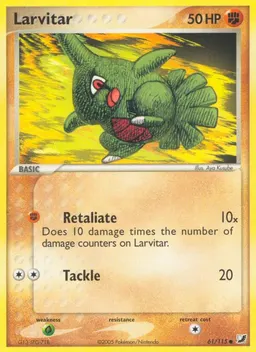 Larvitar card photo