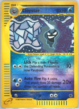 Cloyster card photo