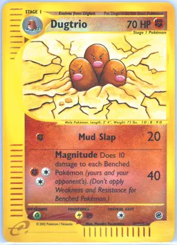Dugtrio card photo