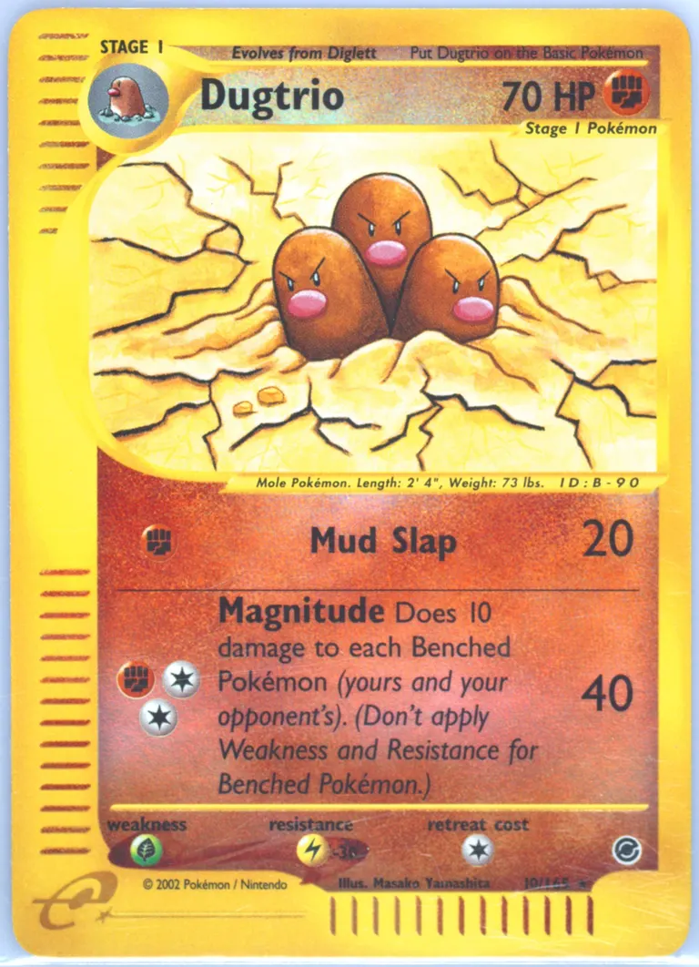 Dugtrio card photo