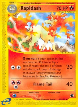 Rapidash card photo