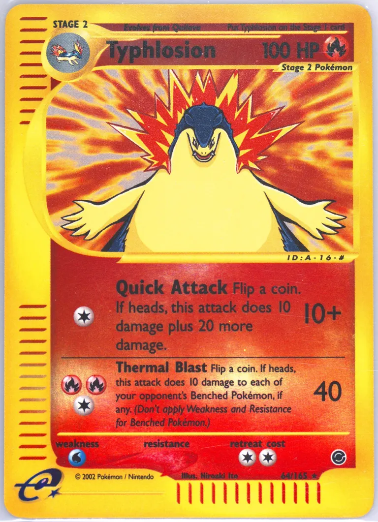 Typhlosion card photo