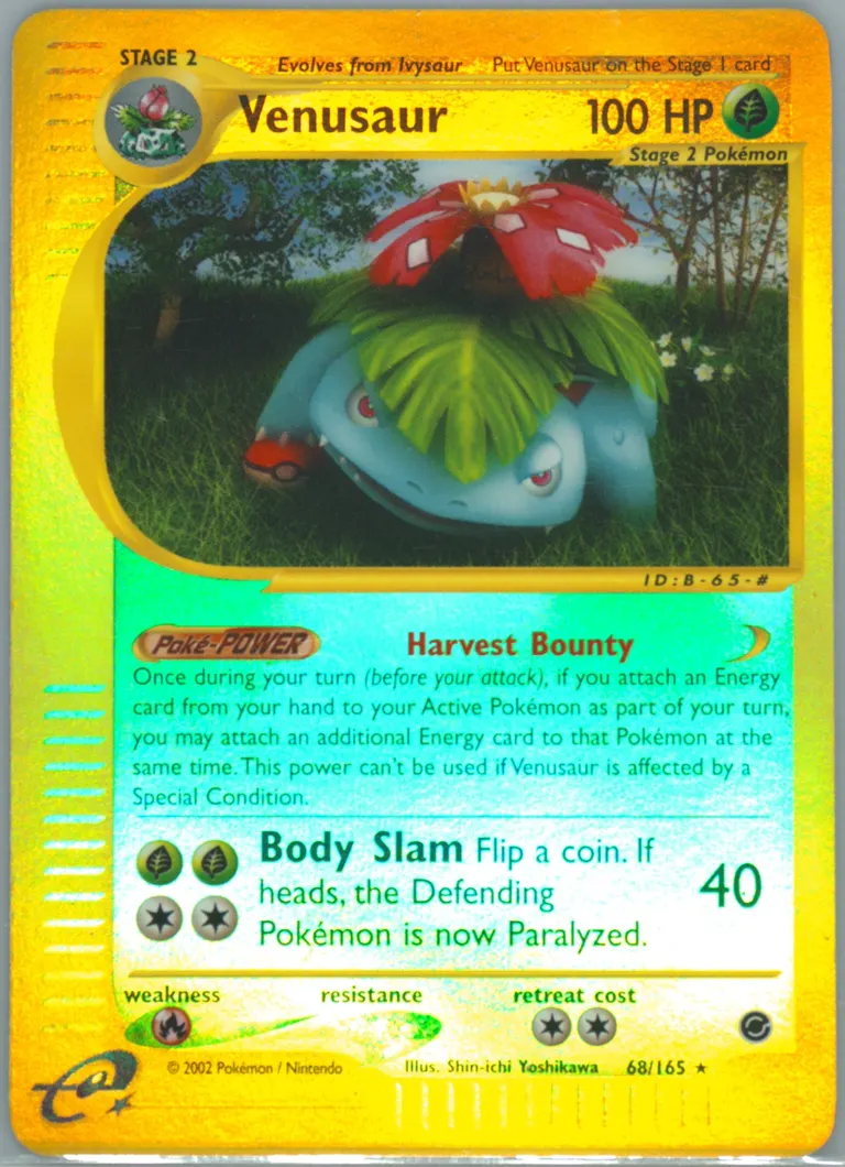 Venusaur card photo