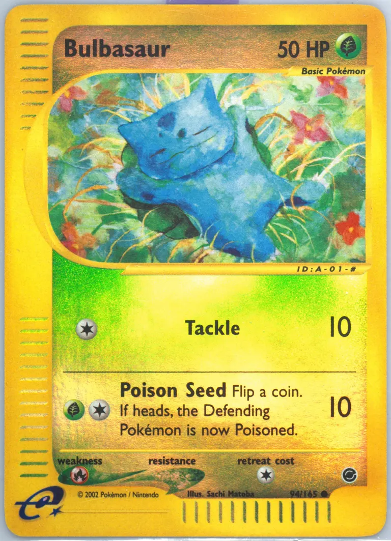 Bulbasaur card photo