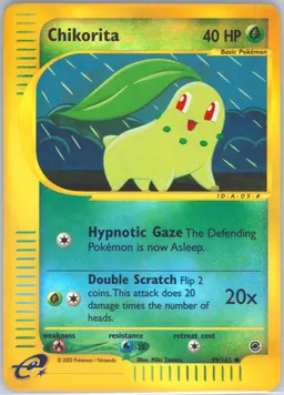 Chikorita card photo