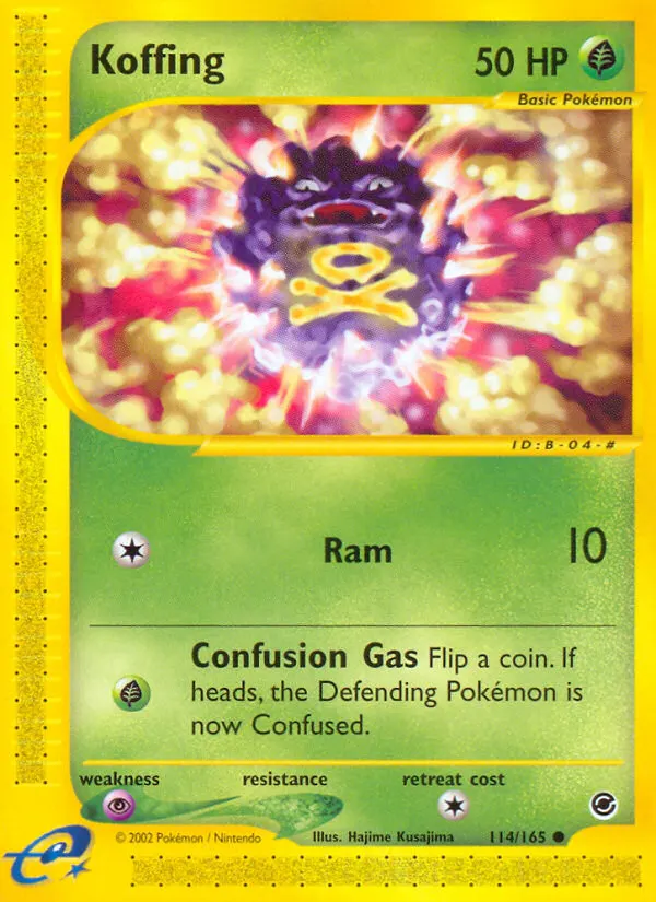 Koffing card photo