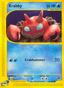 Krabby card photo