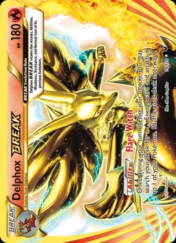 Delphox BREAK card photo