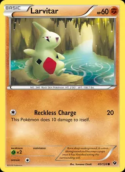 Larvitar card photo