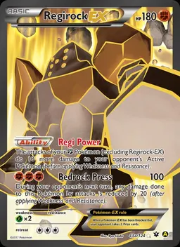 Regirock EX #43
