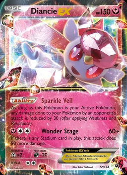 Diancie EX #72